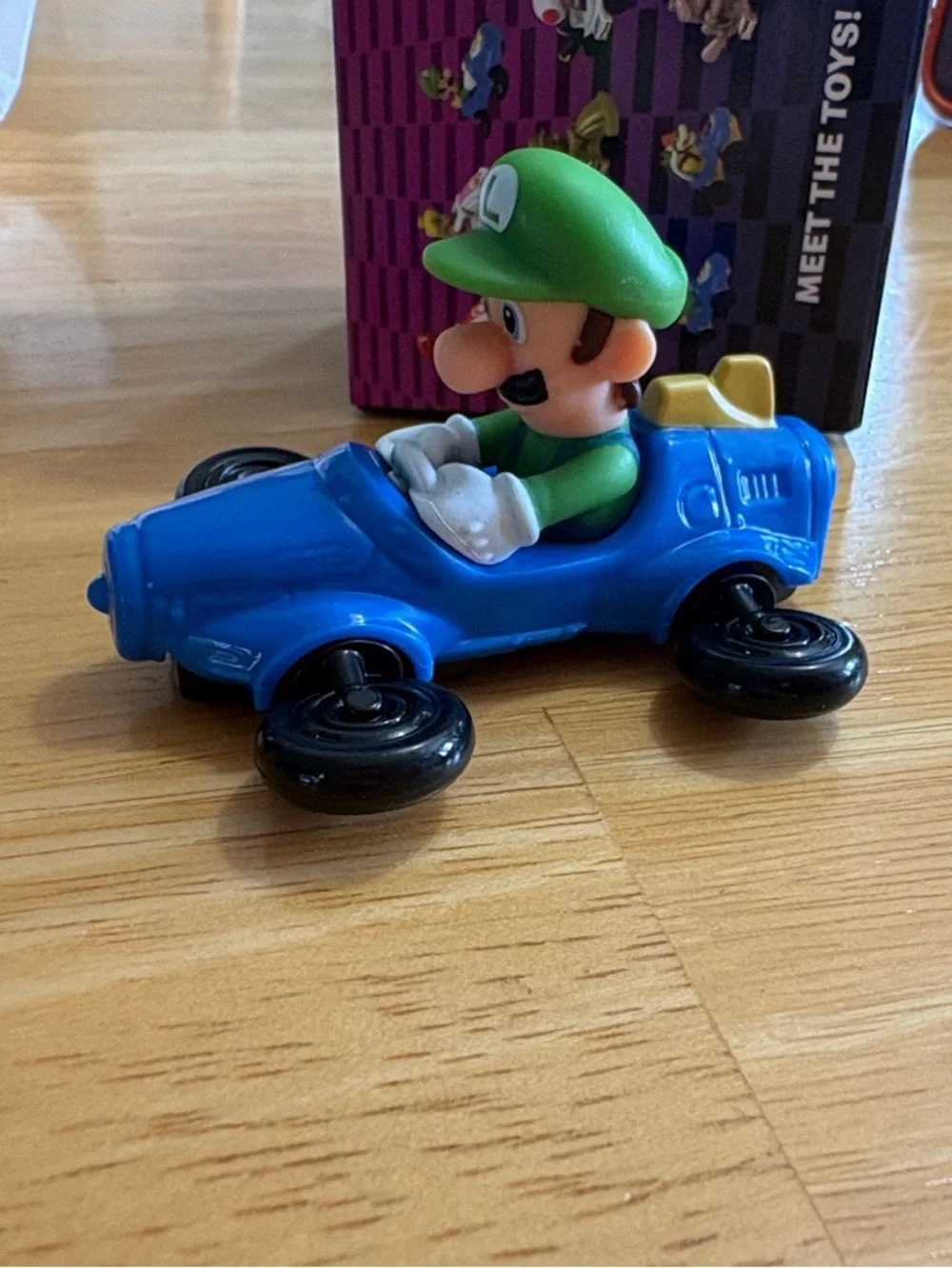Mario Kart Deluxe Luigi Kart McDonald’s Happy Meal Prize